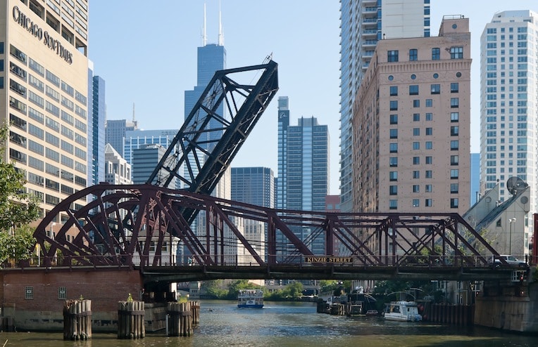 Chicago flood 1992 kinzie Street bridge