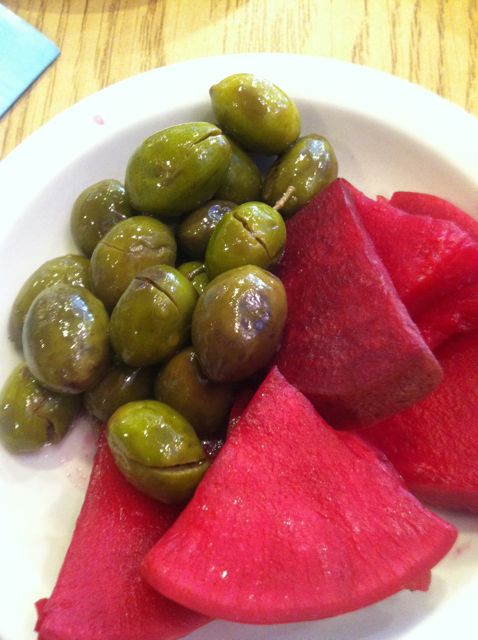 Olives Albany Park Middle Eastern food