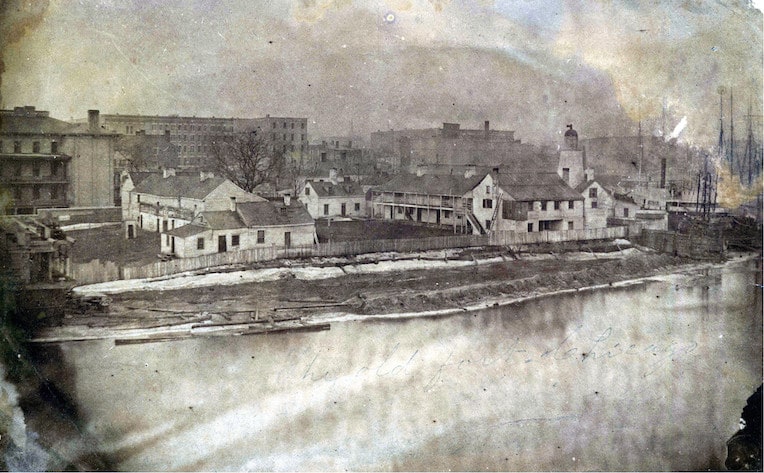 Illinois bicentennial Fort Dearborn photo
