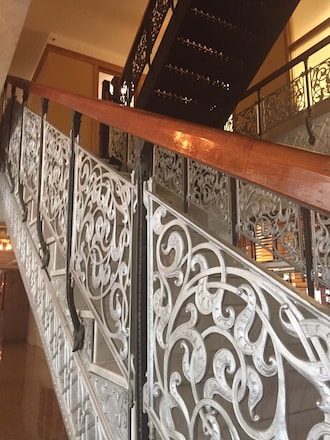 Monadnock Building interior staircase