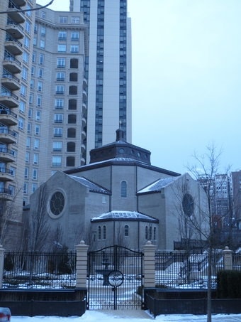 Mother Cabrini Shrine exterior Lincoln Park 2550