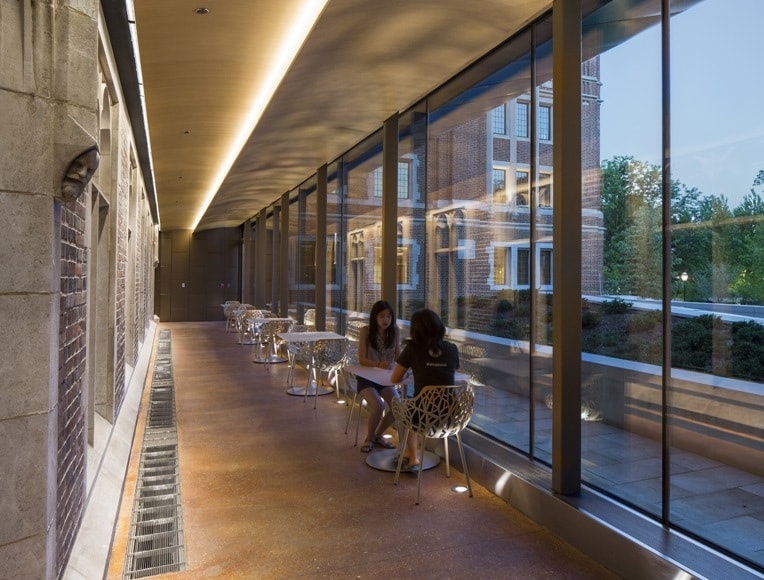 University of Chicago campus saieh hall