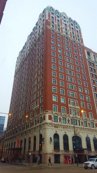 Blackstone Hotel Michigan Ave architecture Beaux Arts Second Empire