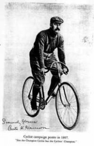 Carter Harrison II, "Not the Champion Cyclist, but the Cyclist's Champion" biking in Chicago