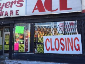 chicago jazz history meyers hardware bronzeville closing sign
