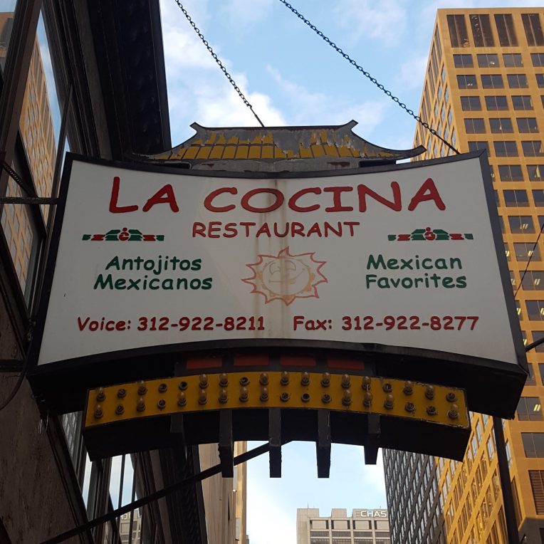 forgotten Chinatown pagoda sign La Cocina