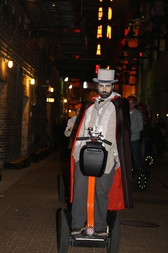 Halloween tours in Chicago absolutely chicago segway tours haunted segway tour