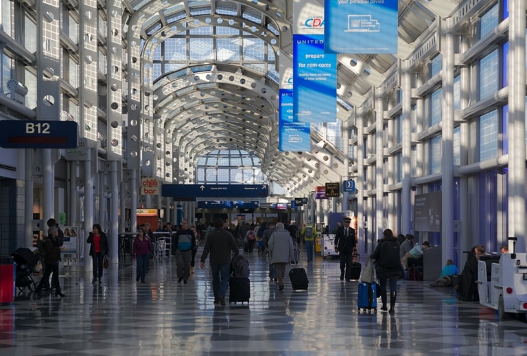 history of chicago transportation o'hare concourse B